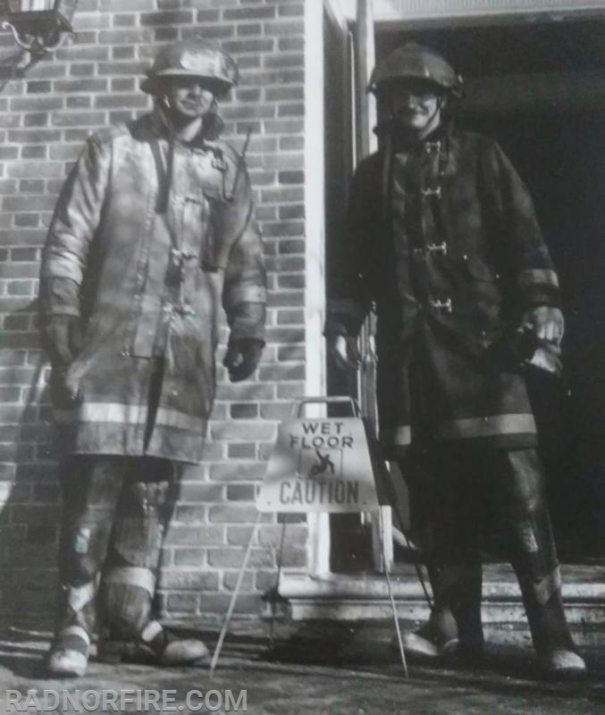 Sam DiUbaldo and Joe Cunningham in the 1970's
(Photo, RFC Archives)