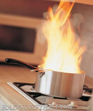 Unattended cooking is by far the leading contributing factor in home cooking fires.